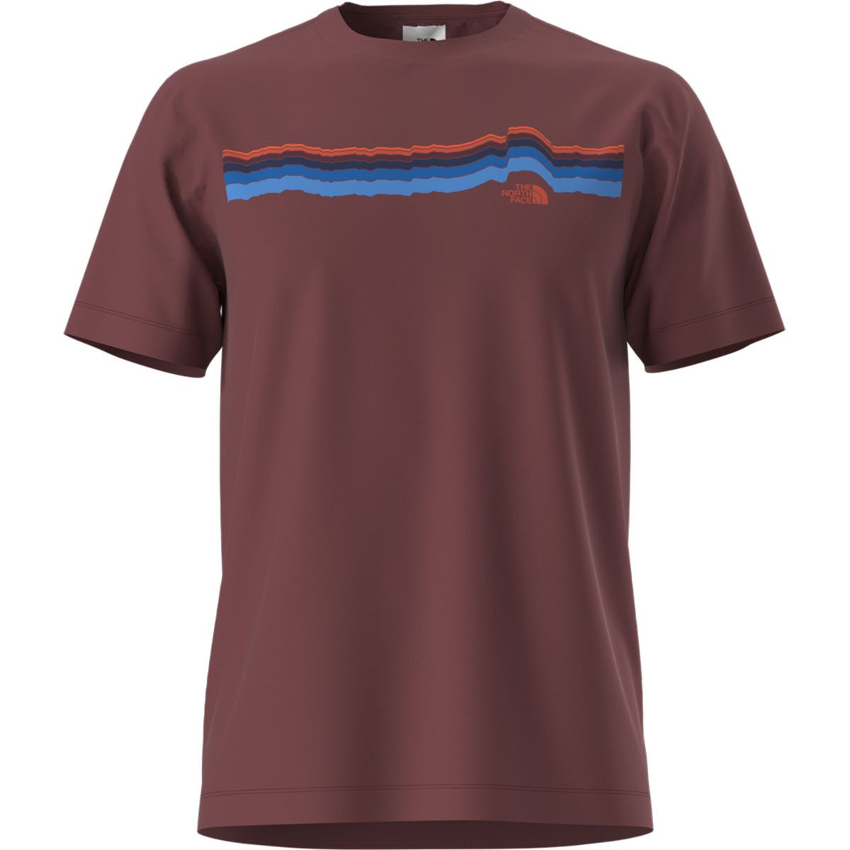 The North Face The North Face Evolution Tequila Sunrise Graphic T-Shirt - Men's Sumac, S