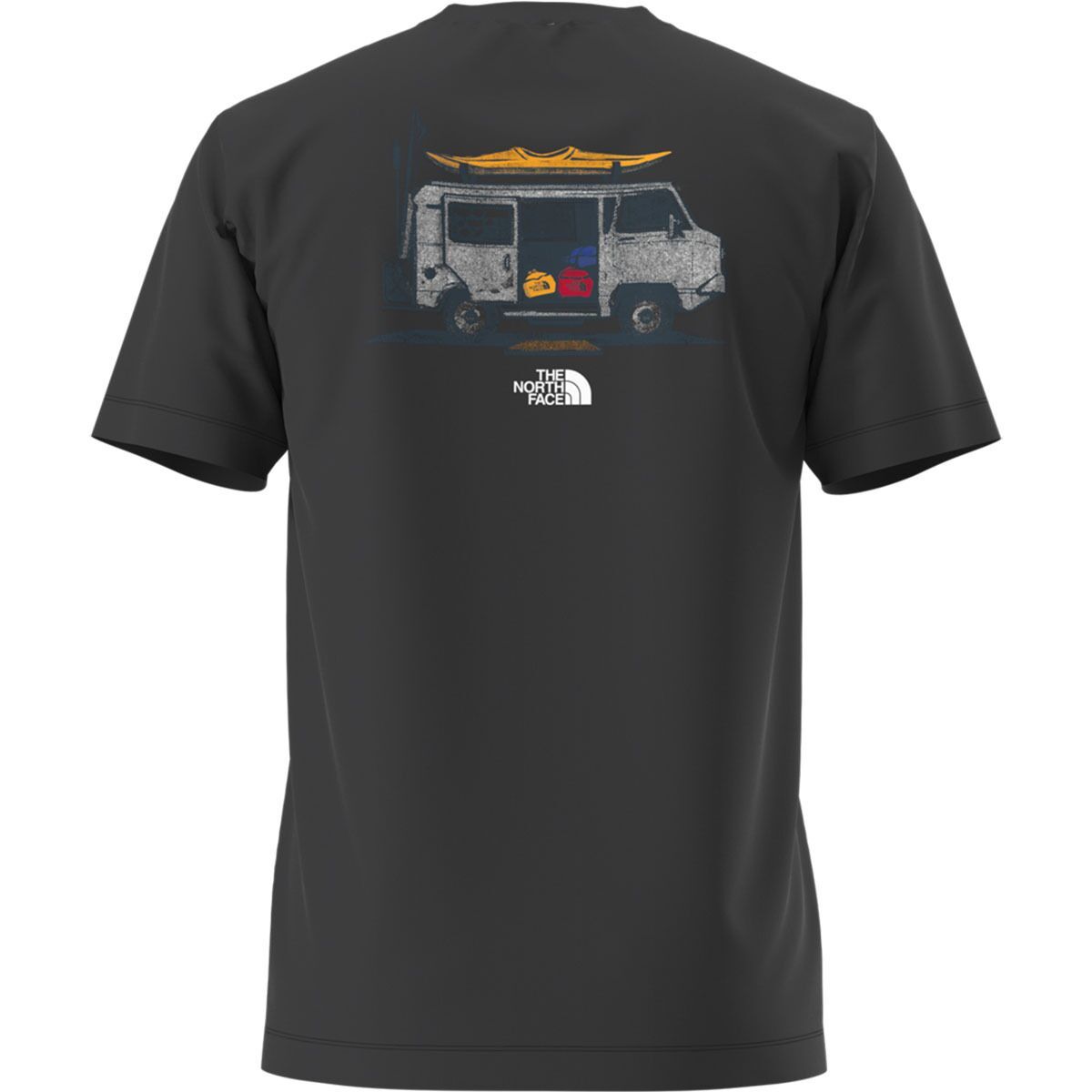 Image of The North Face Evolution Van Life Graphic T-Shirt - Men's TNF Black, XXL