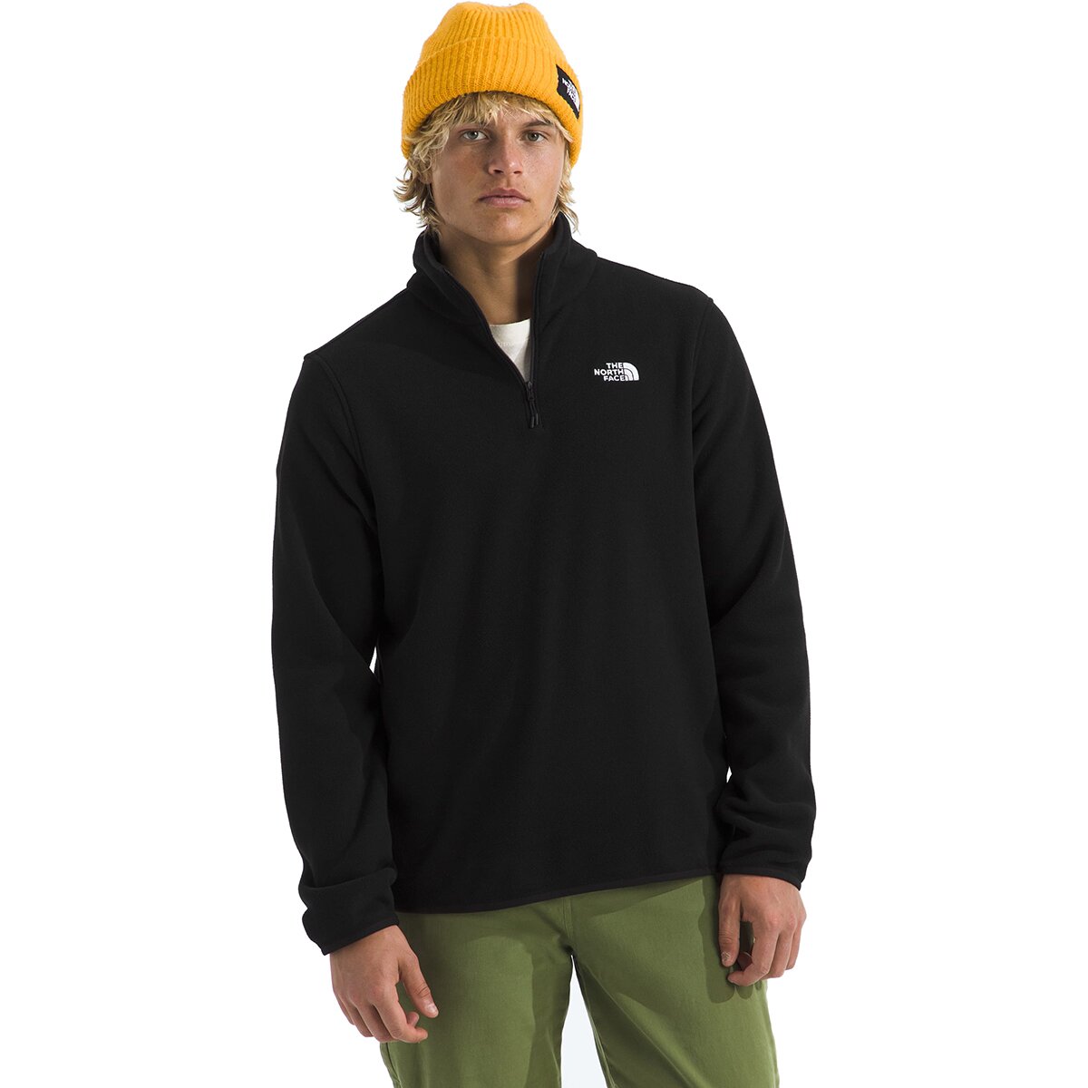 The North Face The North Face Glacier Fleece 1/4-Zip Jacket - Men's Dusk Blue, S