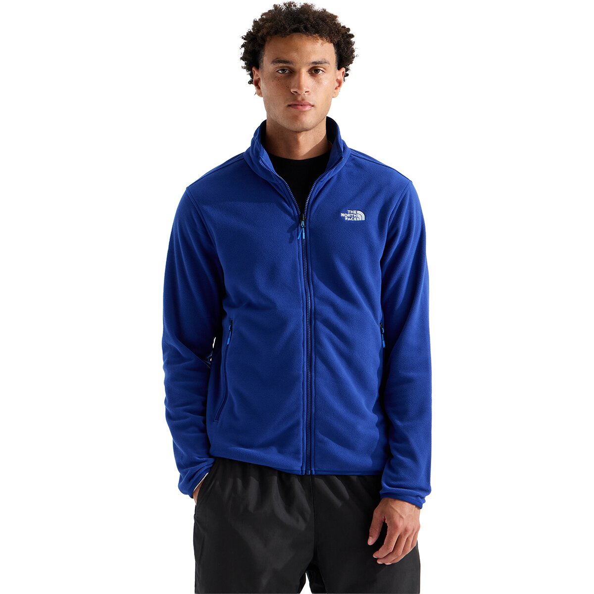 Image of The North Face Glacier Fleece Jacket - Men's Bold Blue, S