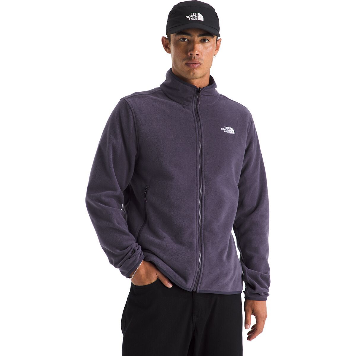 Image of The North Face Glacier Fleece Jacket - Men's Endless Dusk, M