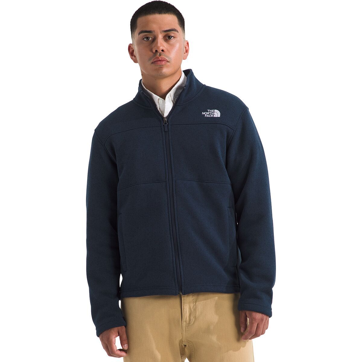 Image of The North Face Gordon Lyons Full-Zip Jacket - Men's Summit Navy Heather, XL