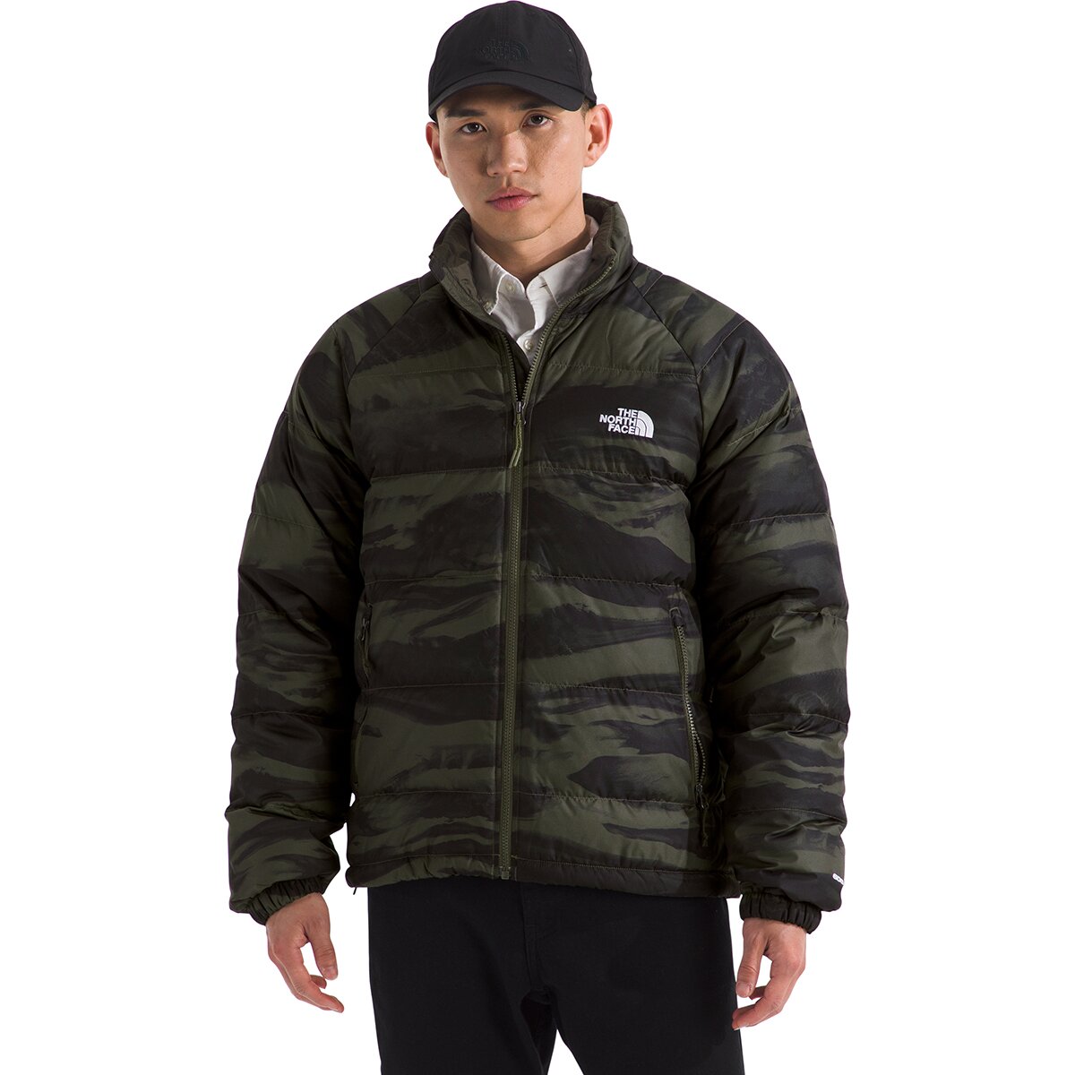 The North Face The North Face Hydrenalite Down Print Jacket - Men's New Taupe Green Edge Of Light Print, M