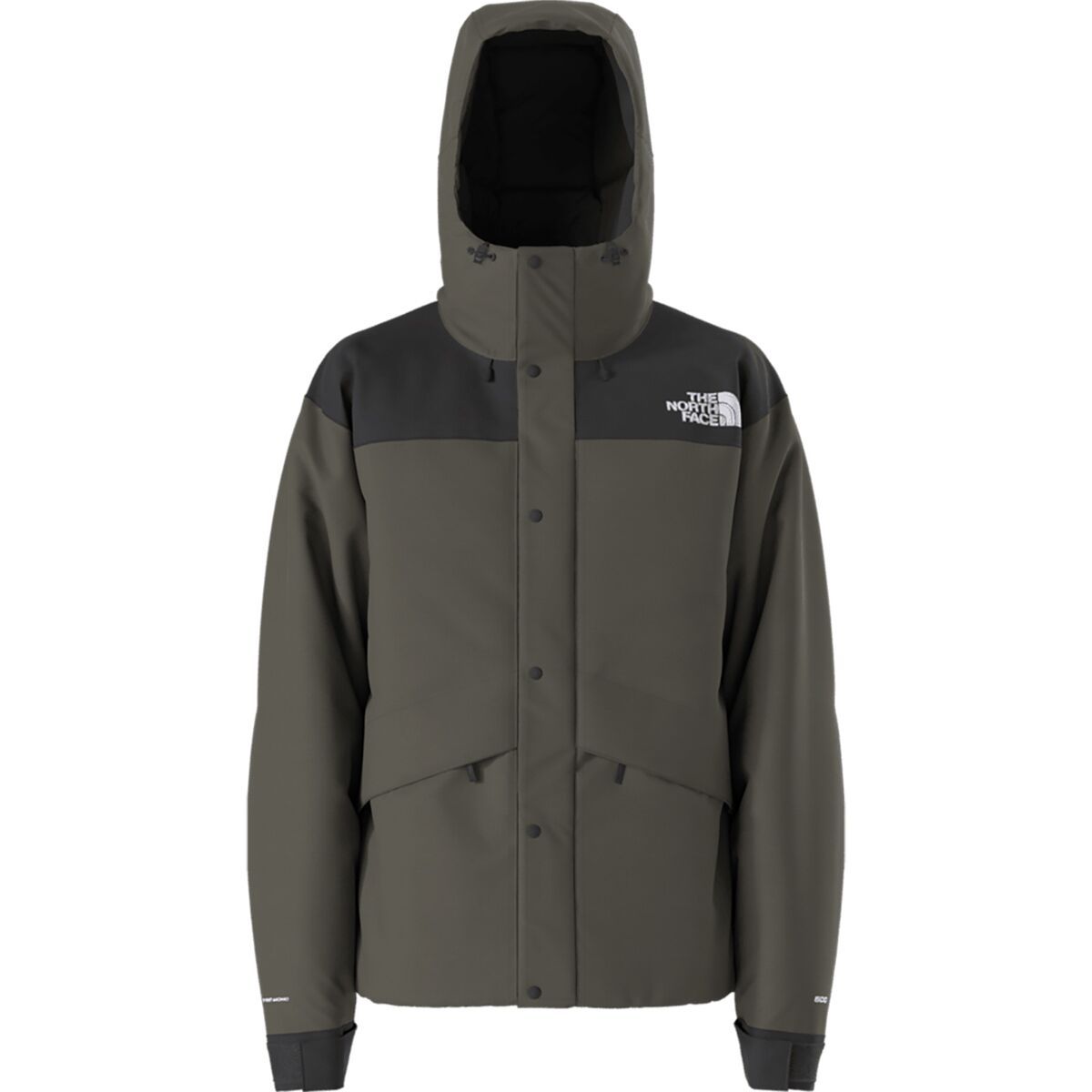 Image of The North Face Mountain Down Jacket - Men's New Taupe Green/TNF Black, XL