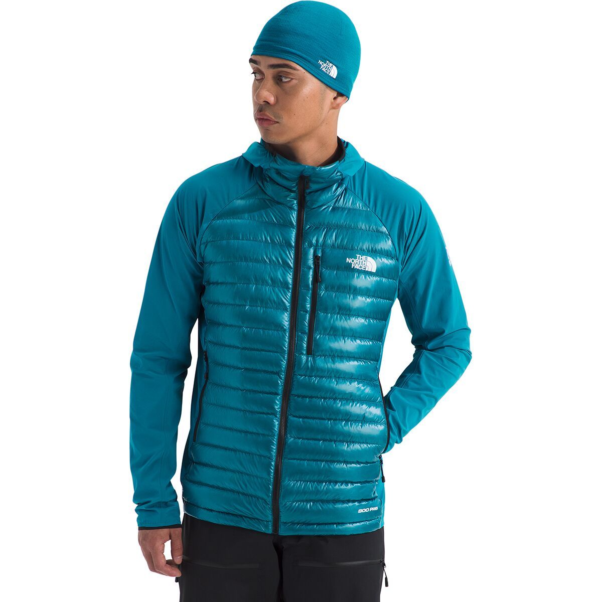 Image of The North Face Summit Breithorn LT Hybrid Hooded Jacket - Men's Dusk Blue, L