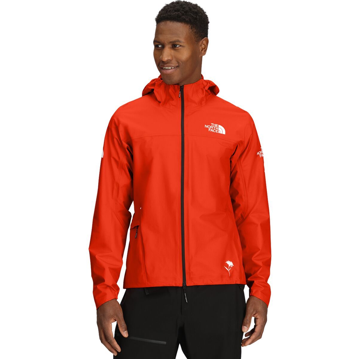 Image of The North Face Summit FUTURELIGHT Superior Graphic Jacket - Men's Acrylic Orange, S
