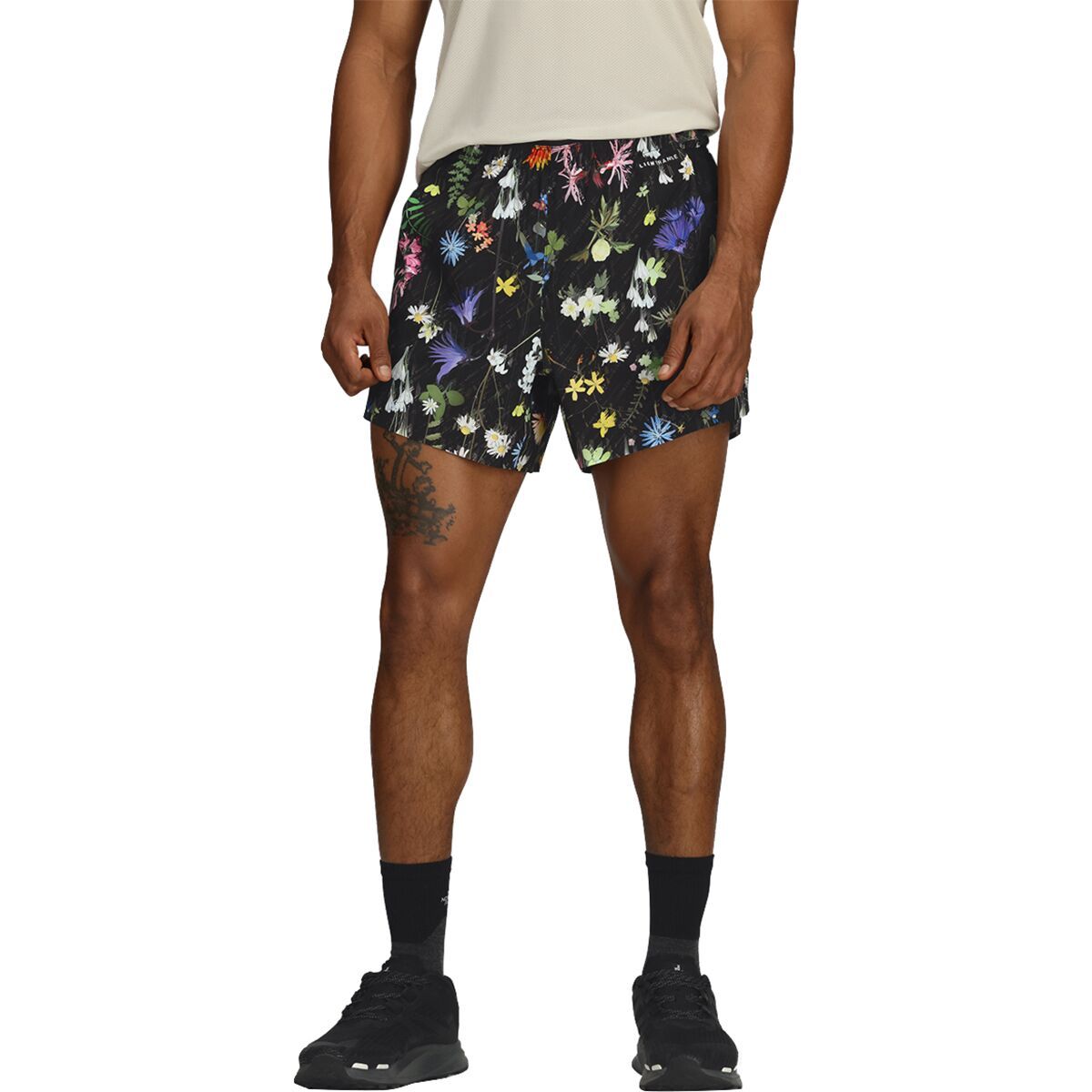 The North Face Summit Pacesetter Print Short - Men's TNF Black Alpine Floral Print, XL/Short