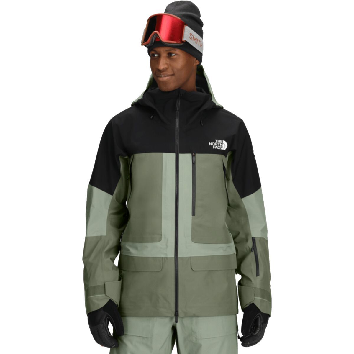 Image of The North Face Summit Verbier GTX Jacket - Men's TNF Black/Slate Moss/Bark Mist, S