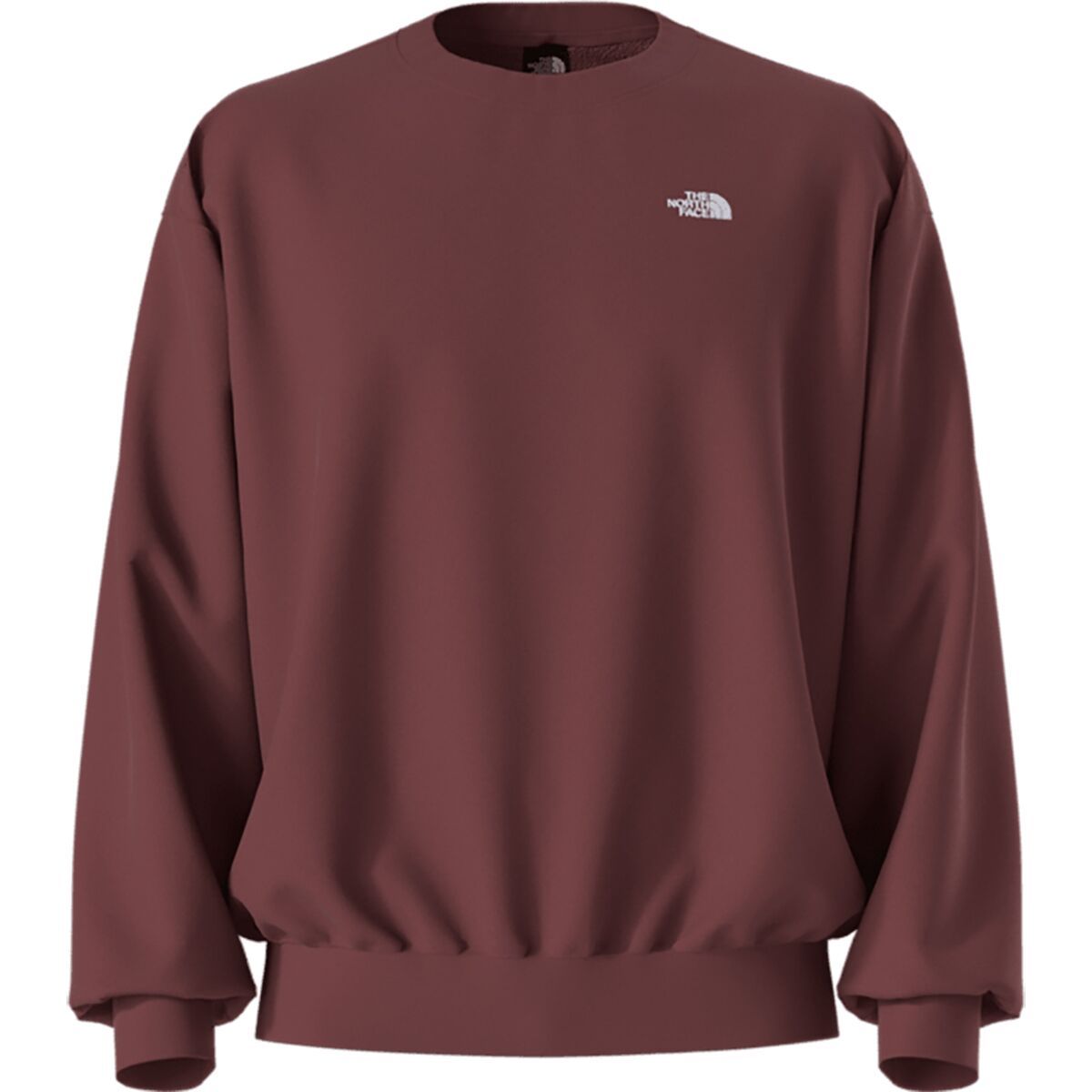 Image of The North Face TNF Core Embroidered Oversized Crew Sweatshirt - Men's Sumac, M