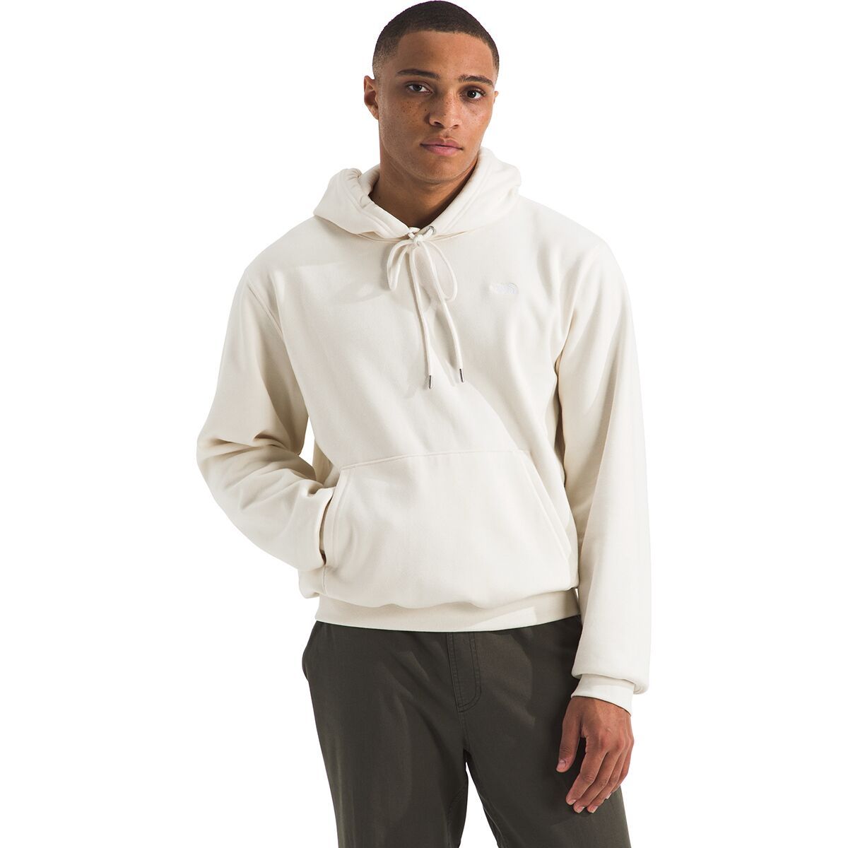 Image of The North Face TNF Essential Hoodie - Men's White Dune, XXL