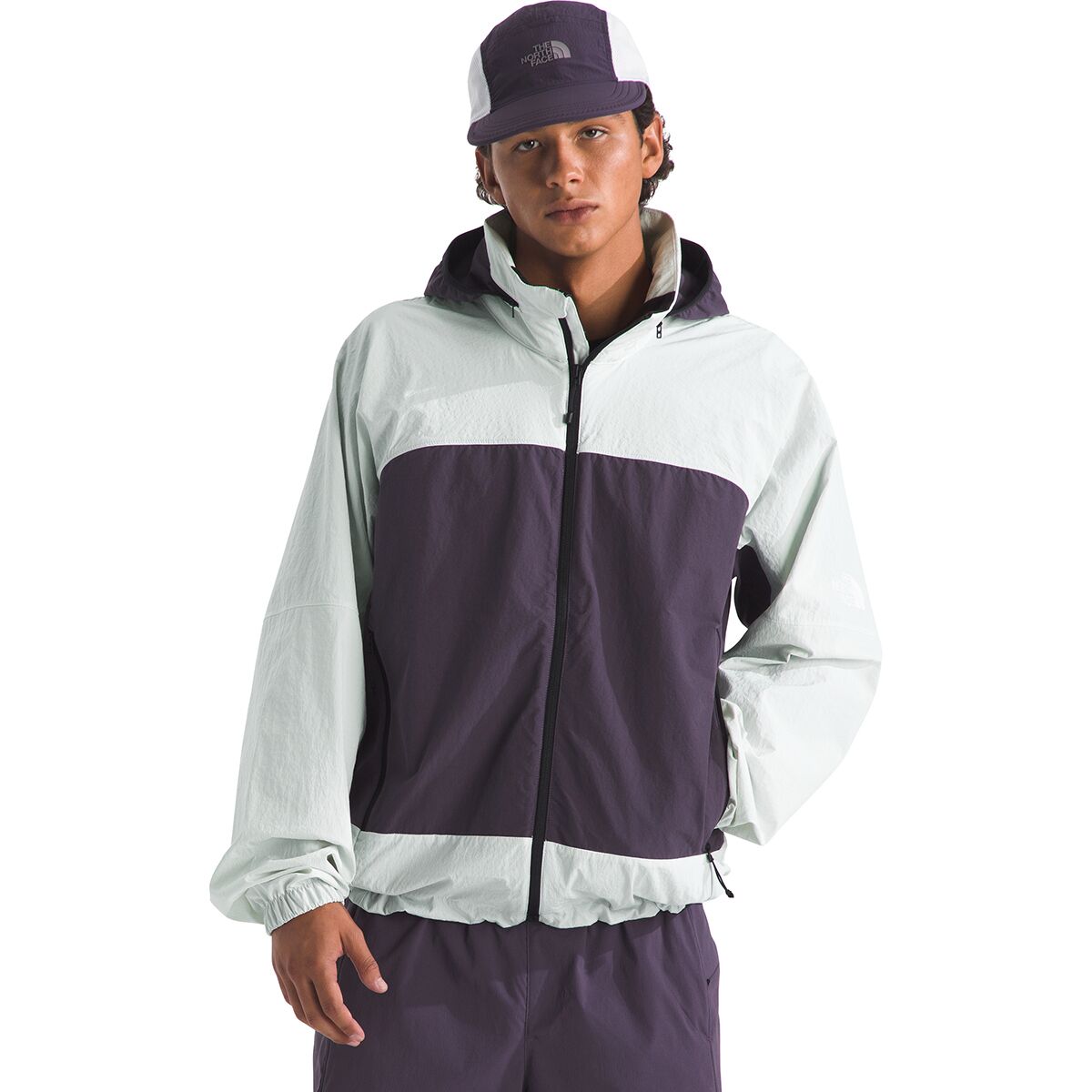 Image of The North Face TNF High Kinetics Extreme Utility Wind Jacket - Men's Endless Dusk/Pearl Stone, L