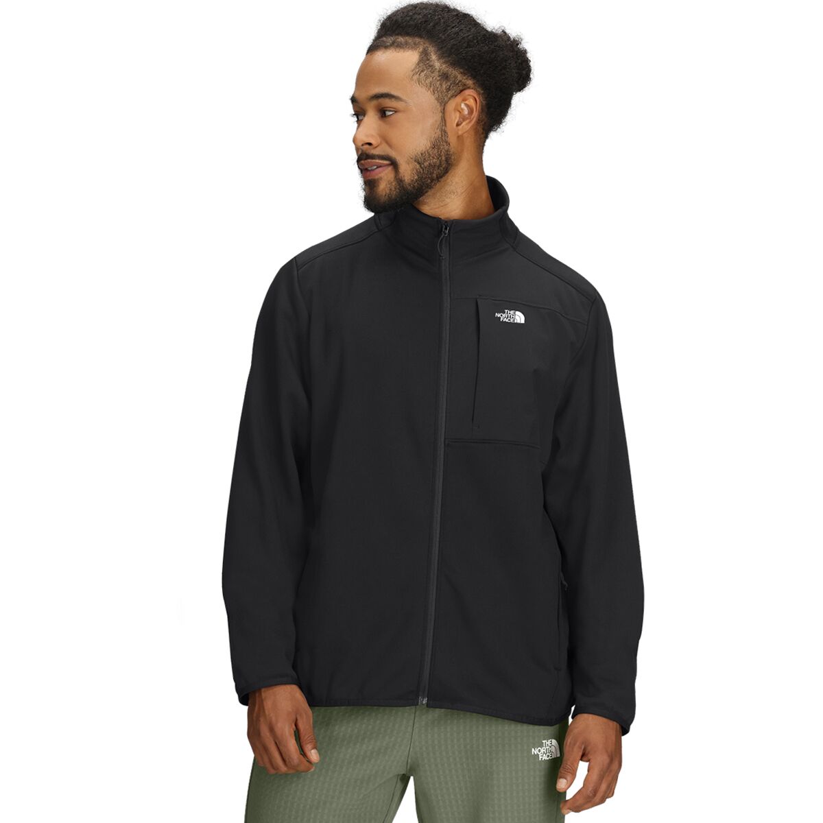 Image of The North Face TNF Performance Fleece Full-Zip Jacket - Men's TNF Black, S