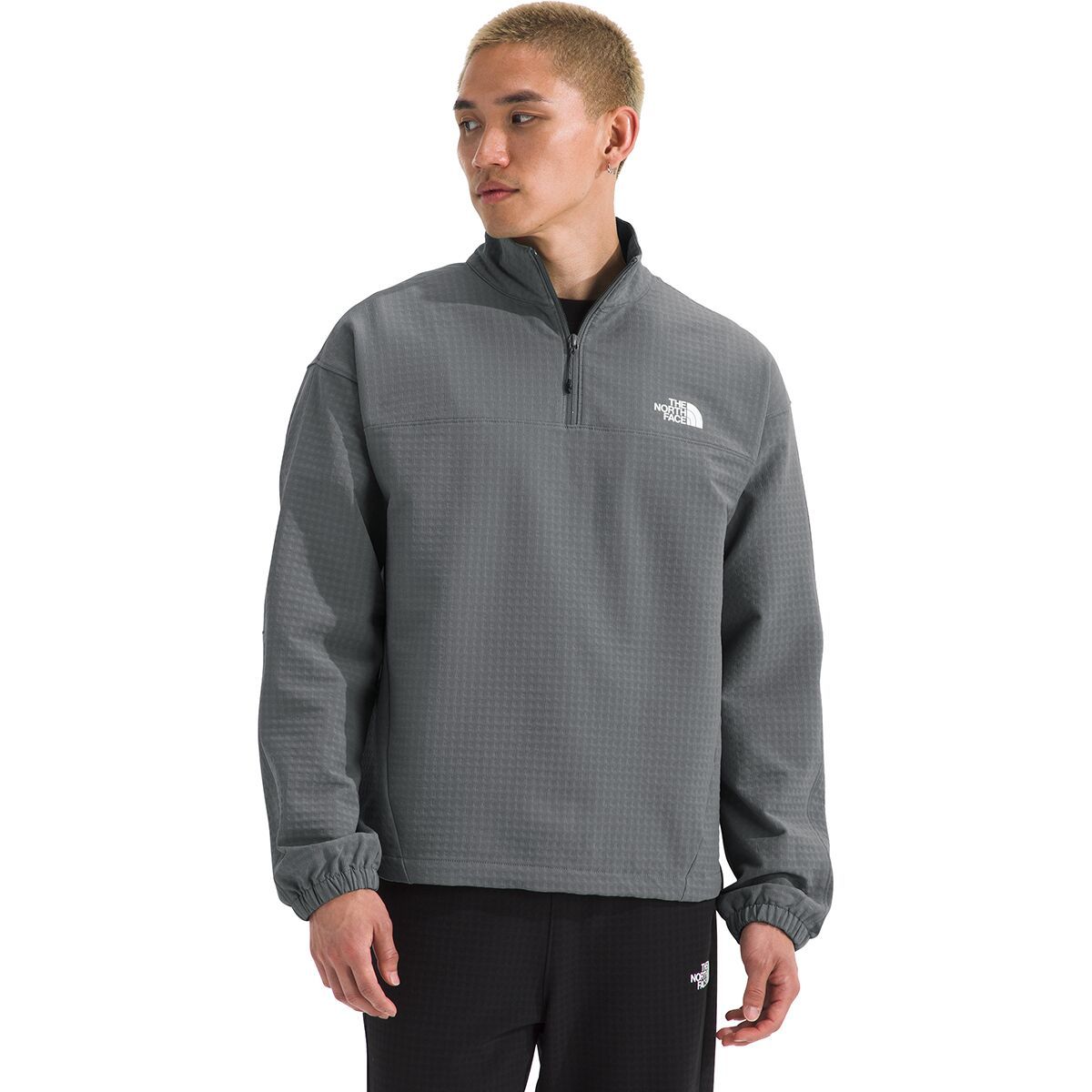 Image of The North Face Tekware 1/4-Zip Jacket - Men's Smoked Pearl, XS