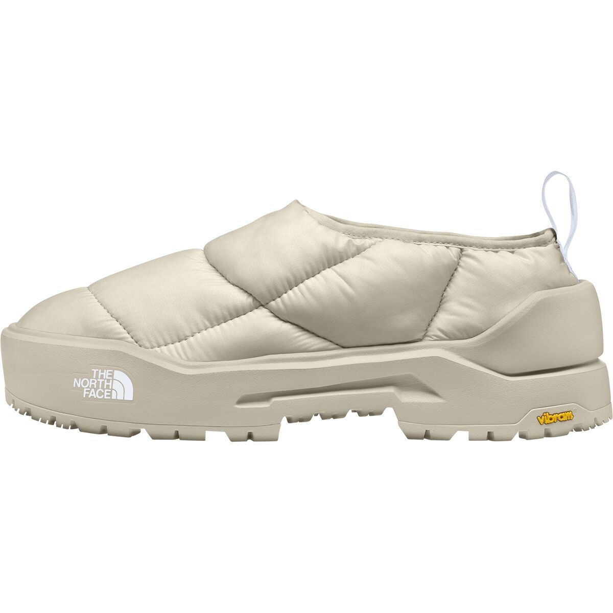 Image of The North Face Base Camp ThermoBall Mule Calacatta/Calacatta, Mens 10.0/Womens 11.5