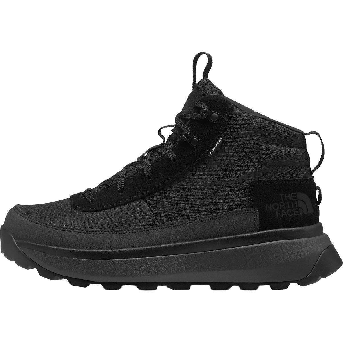 Image of The North Face Bergen Mid WP Boot - Men's TNF Black/Anthracite Grey, 8.5