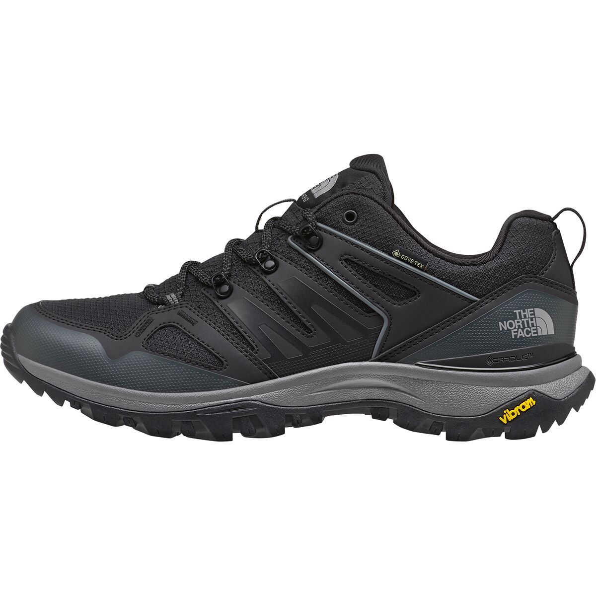 Image of The North Face Hedgehog GORE-TEX Hiking Shoe - Men's TNF Black/Asphalt Grey, 12.0