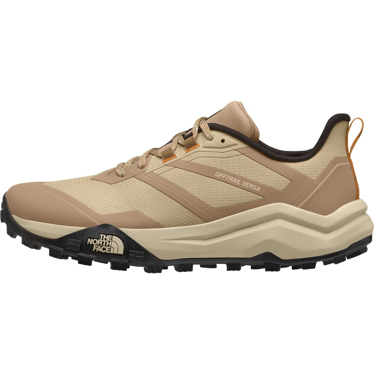Image of The North Face Offtrail Versa Trail Running Shoe - Men's Sahara/TNF Black, 10.0