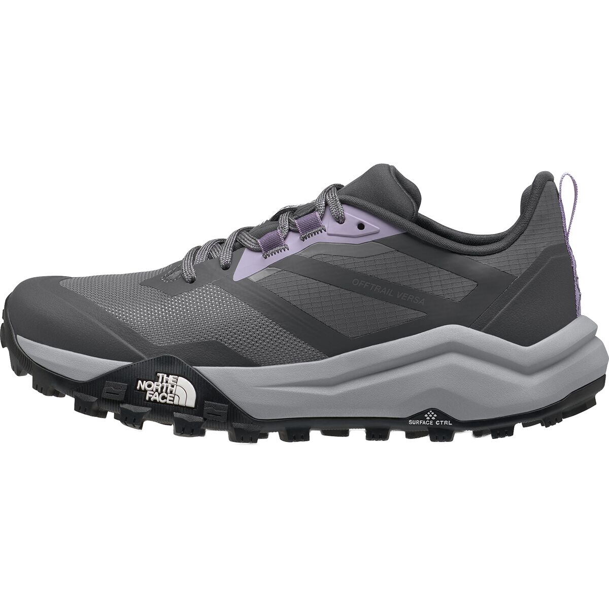 Image of The North Face Offtrail Versa Trail Running Shoe - Women's Smoked Pearl/Anthracite Grey, 8.5