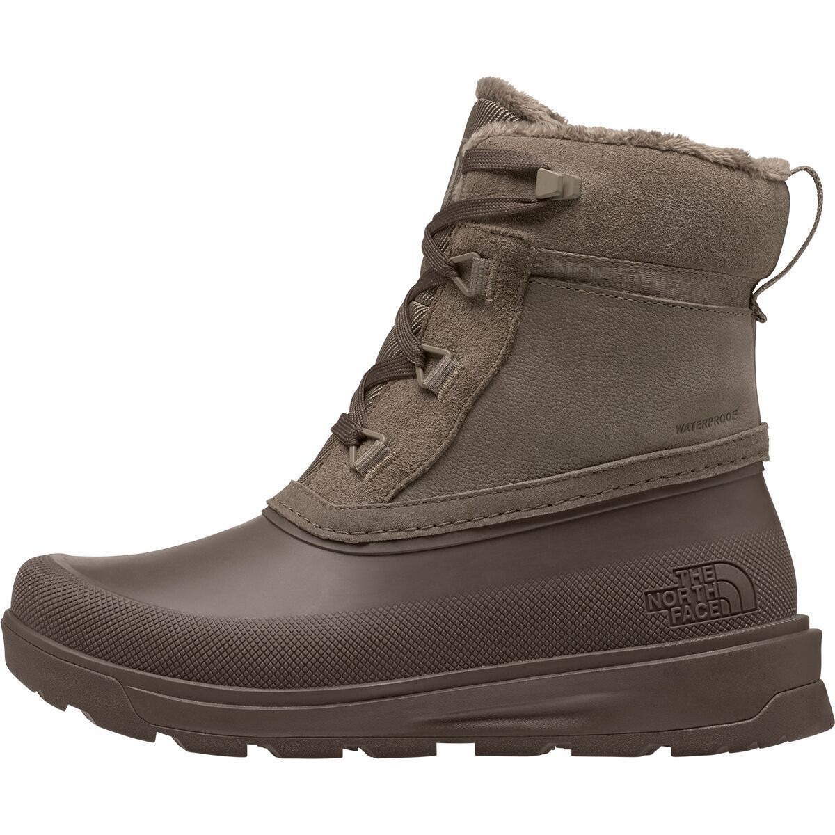 Image of The North Face Shellista V Shorty WP Boot - Women's Mocha Brown/Smokey Brown, 8.5