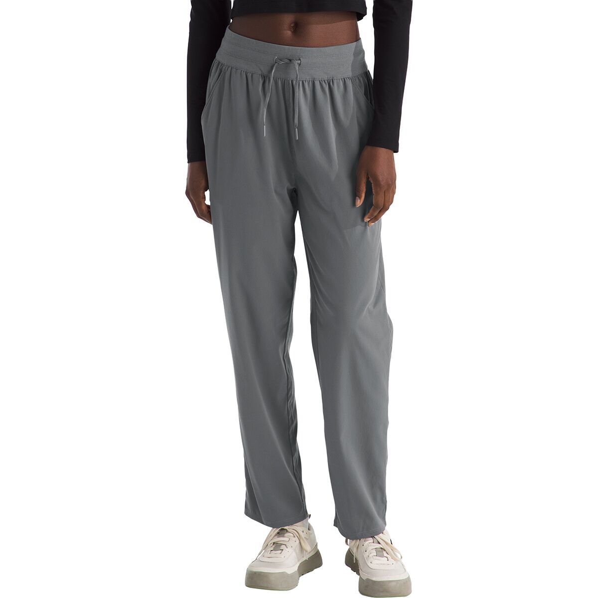 Image of The North Face Aphrodite Arise Ankle Pant - Women's Smoked Pearl, M/Reg