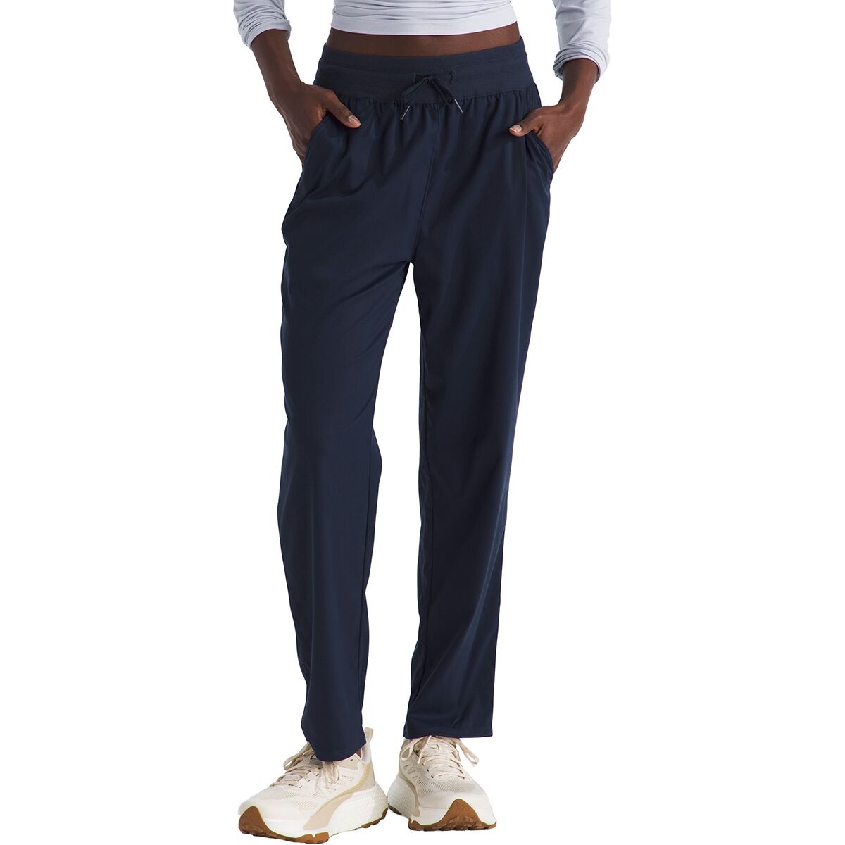 Image of The North Face Aphrodite Arise Ankle Pant - Women's Summit Navy, XXL/Reg