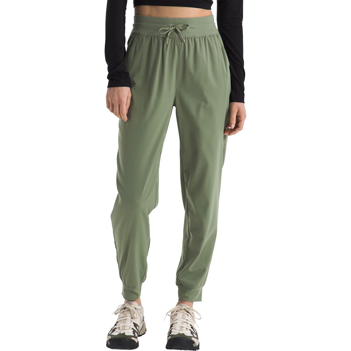 Image of The North Face Aphrodite Arise Jogger - Women's Bark Mist, XL/Reg
