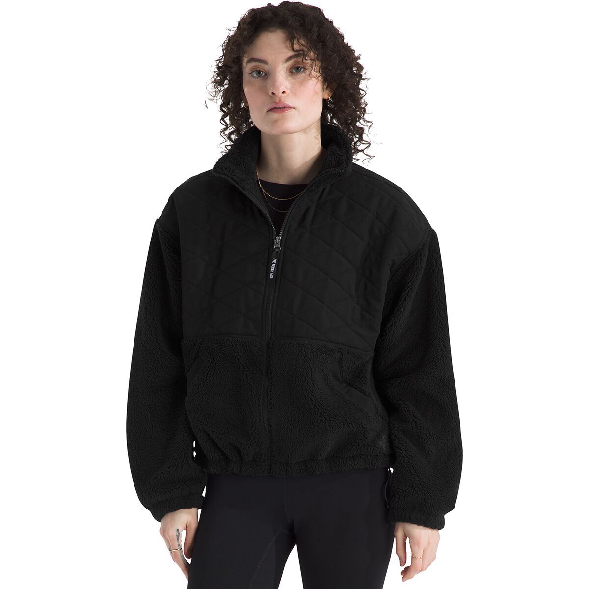 Image of The North Face Cabin Fleece Full-Zip Jacket - Women's TNF Black, S