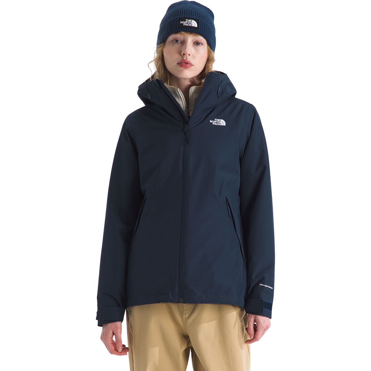 Image of The North Face Carto Mono Triclimate Hooded Jacket - Women's Summit Navy, XXL