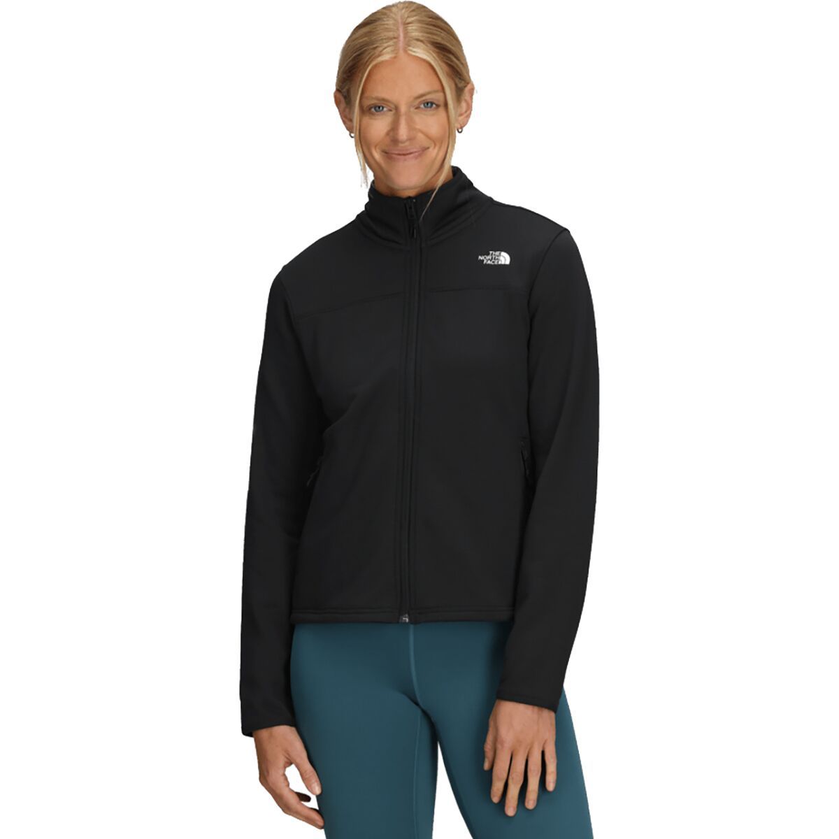 Image of The North Face Cedar Trail Grid Fleece Jacket - Women's TNF Black, L