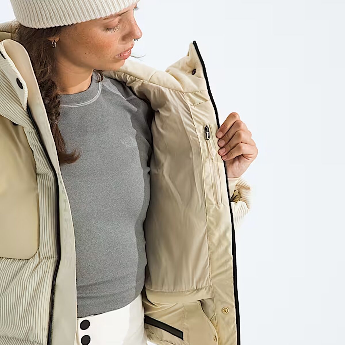 The North Face Cold Spell Cropped Down Corduroy Jacket - Women's