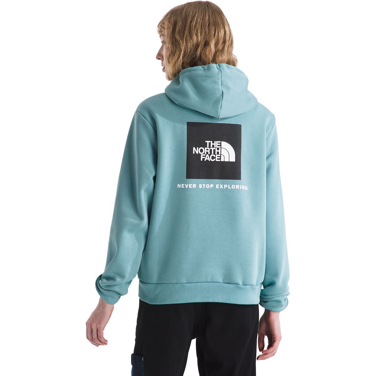 Image of The North Face Evolution Box NSE Hoodie - Women's Blue Eclipse, XL