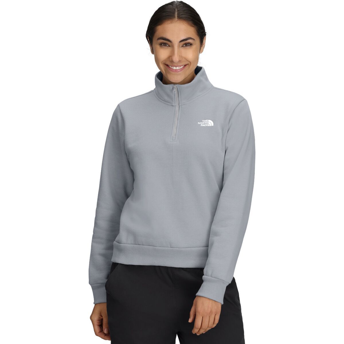 The North Face Evolution Embroidered 1/4-Zip Sweatshirt - Women