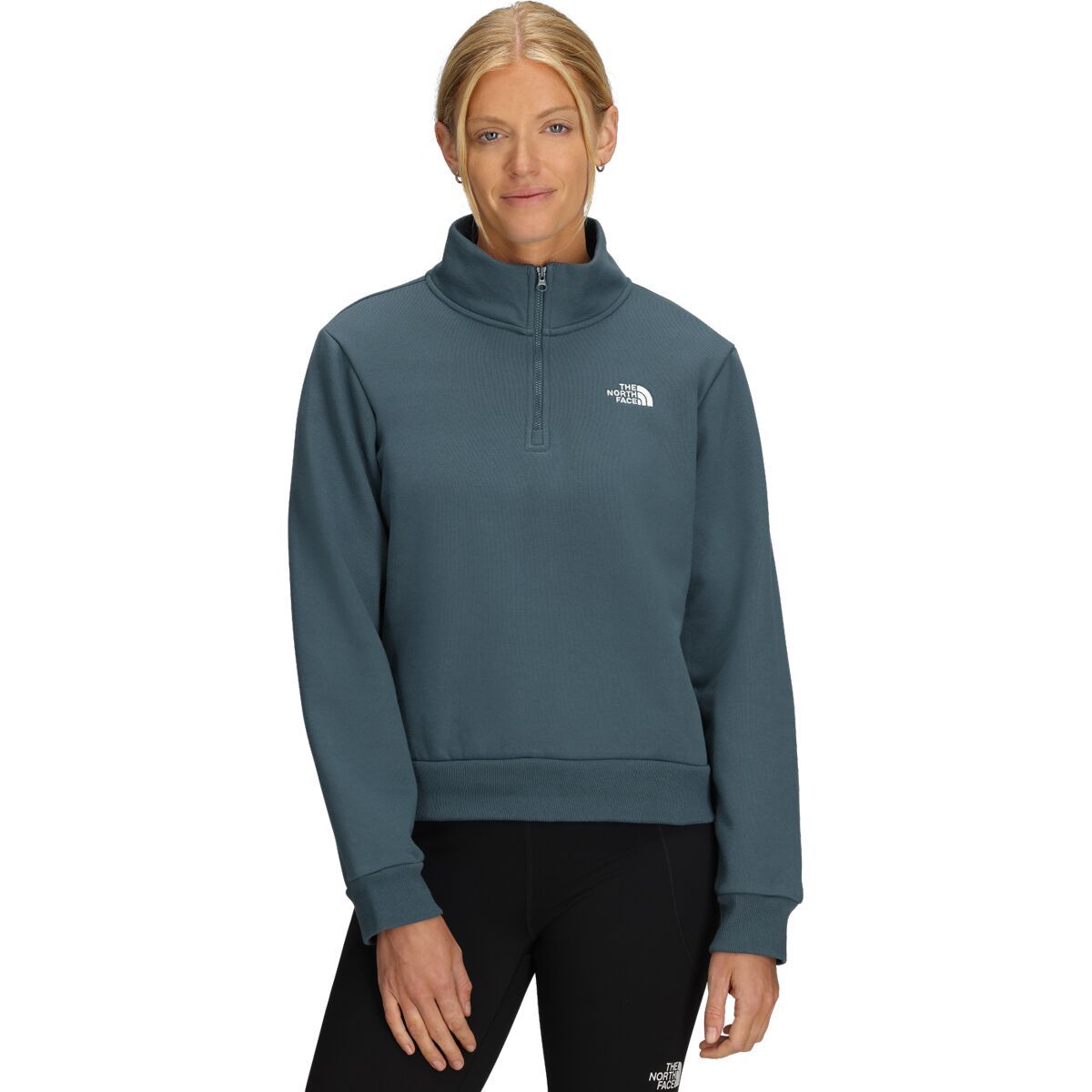 The North Face Evolution Embroidered 1/4-Zip Sweatshirt - Women