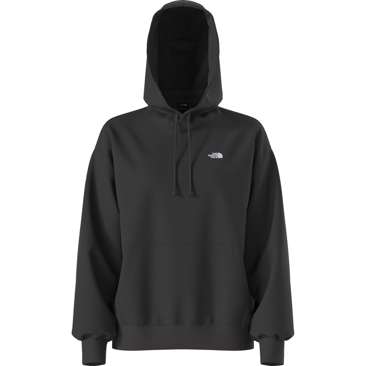 Image of The North Face Evolution Embroidered Oversized Hoodie - Women's TNF Black, S