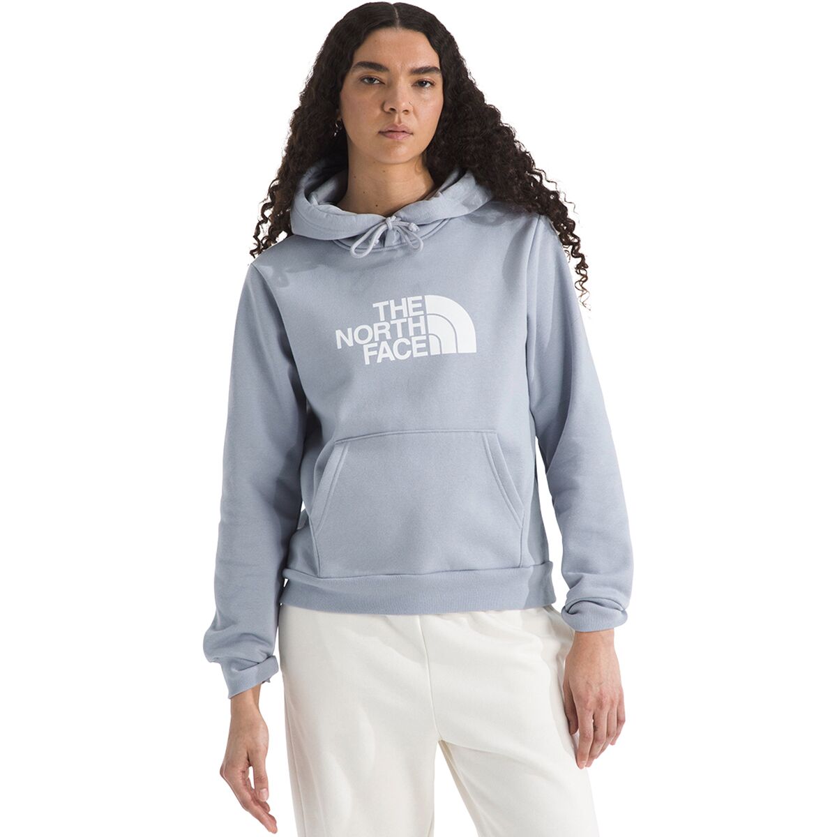 Image of The North Face Evolution Half Dome Hoodie - Women's Blue Flax, XXL