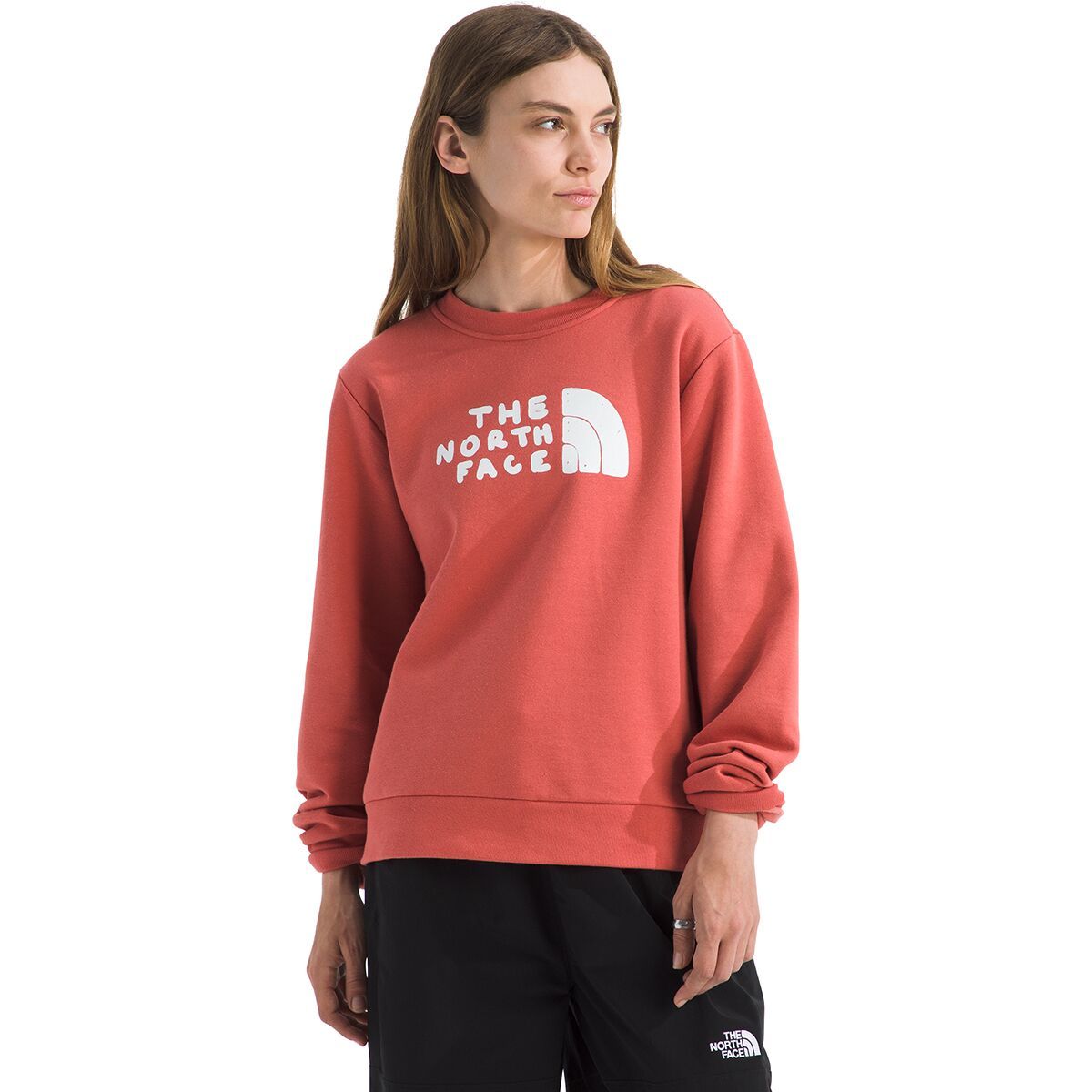 The North Face Evolution Sketch Logo Half Dome Crew Sweatshirt - Women