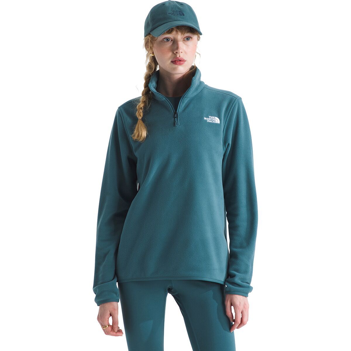 Image of The North Face Glacier Fleece 1/4-Zip Jacket - Women's Space, XS
