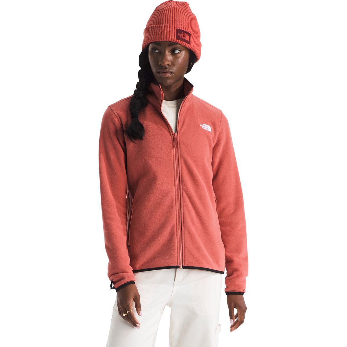 Image of The North Face Glacier Fleece Jacket - Women's Mars Dust, XXL