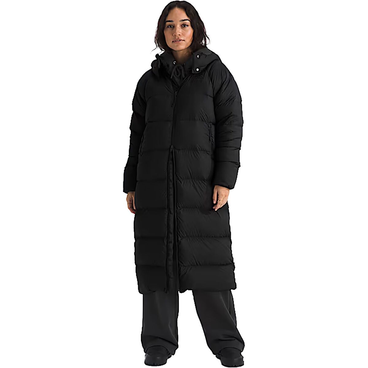 Image of The North Face Hydrenalite City Long Down Hooded Parka - Women's TNF Black, XL