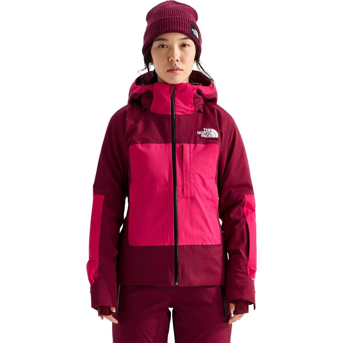 Image of The North Face Lenado Jacket - Women's Lali Guran/Burgundy Crush, S
