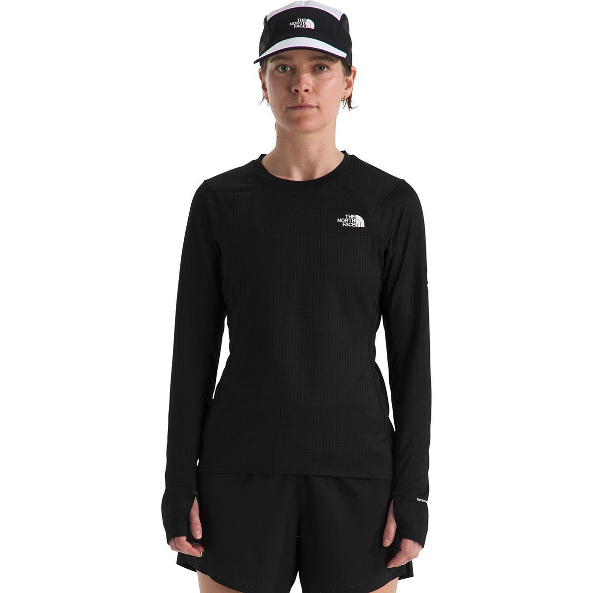 Image of The North Face Summit Altimetro LT Crew Sweatshirt - Women's TNF Black, XXL