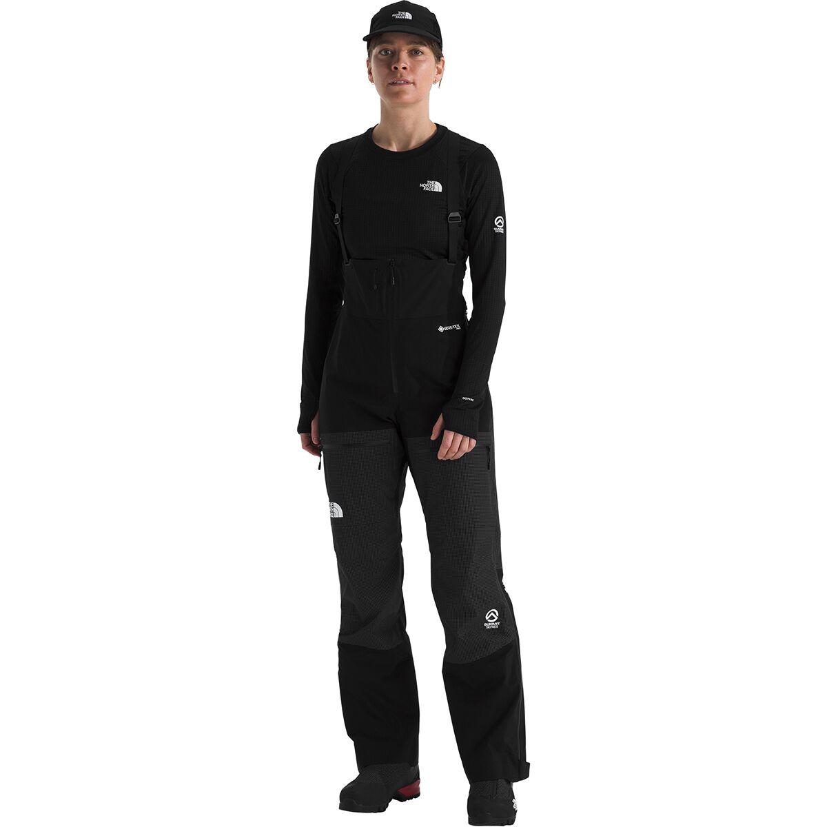 Image of The North Face Summit Mountain GTX Pro Bib - Women's TNF Black, XXL/Reg