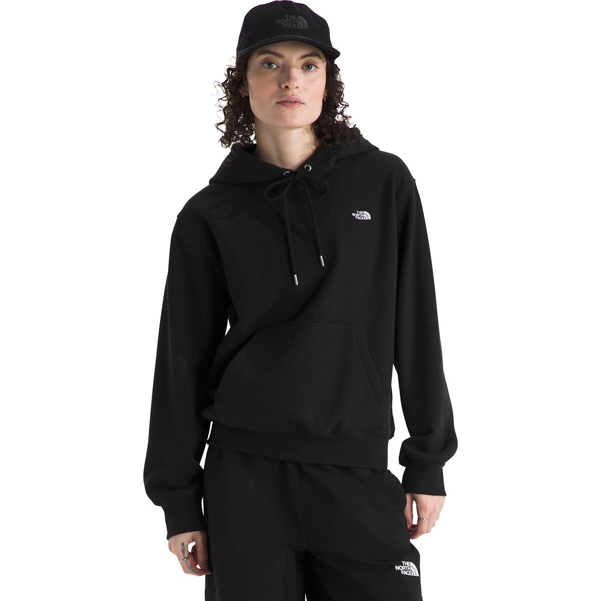 Image of The North Face TNF Essential Hoodie - Women's TNF Black, XL