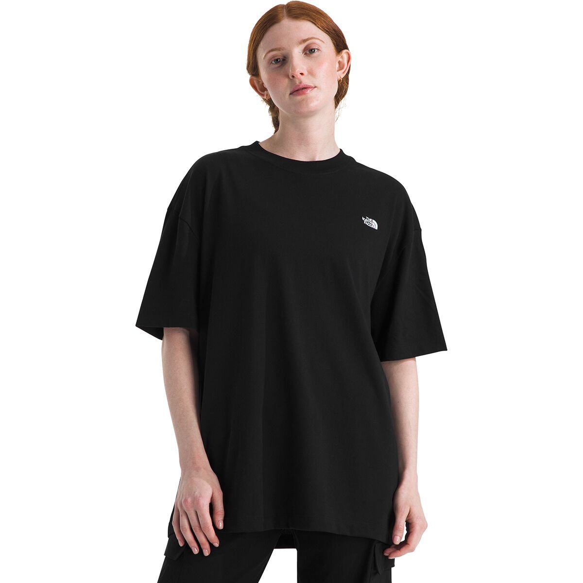 Image of The North Face TNF Essential Oversized Short-Sleeve T-Shirt - Women's TNF Black, L