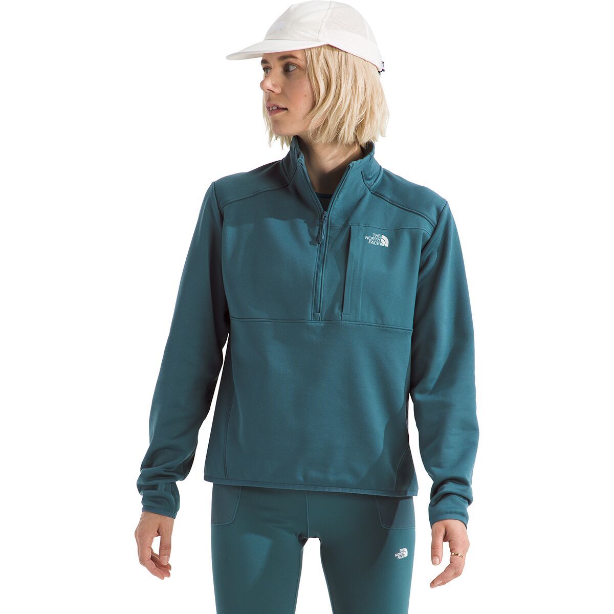 Image of The North Face TNF Performance Fleece 1/4-Zip Jacket - Women's Space, XS