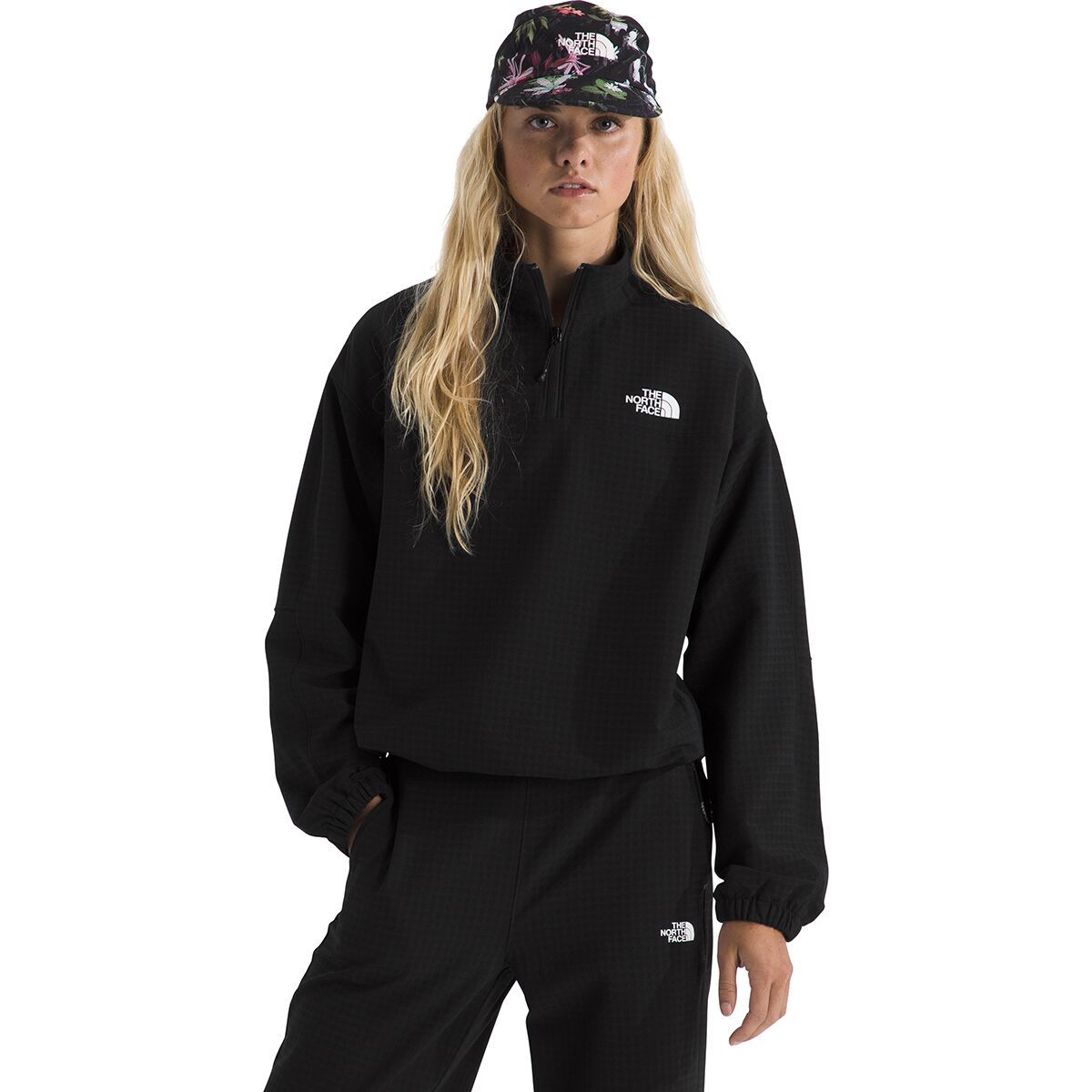 Image of The North Face Tekware 1/4-Zip Jacket - Women's TNF Black, XS