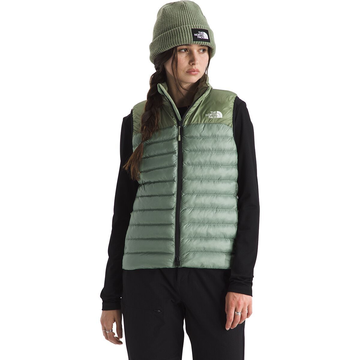 Image of The North Face Terra Peak Vest - Women's Slate Moss/Bark Mist, XXL
