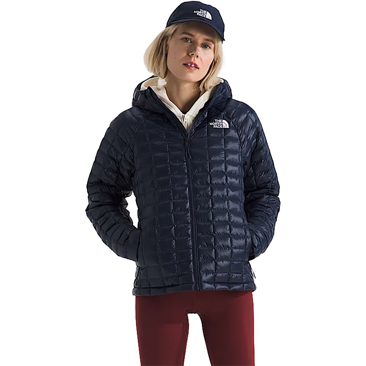 Image of The North Face ThermoBall Hooded Jacket - Women's Summit Navy, XXL