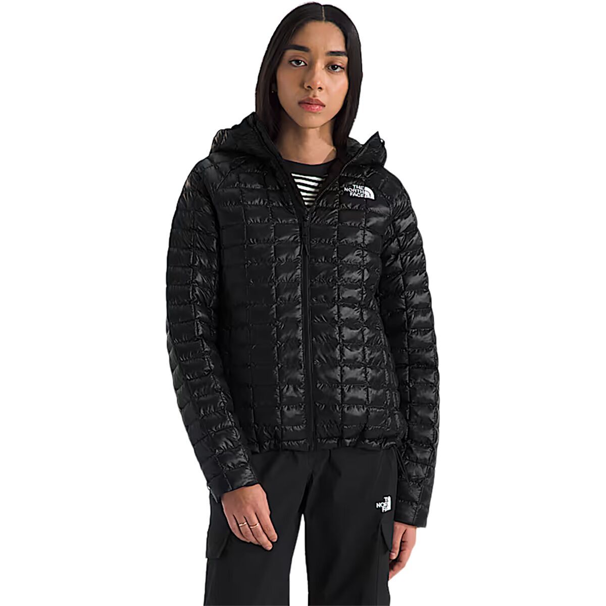 Image of The North Face ThermoBall Hooded Jacket - Women's TNF Black, XL