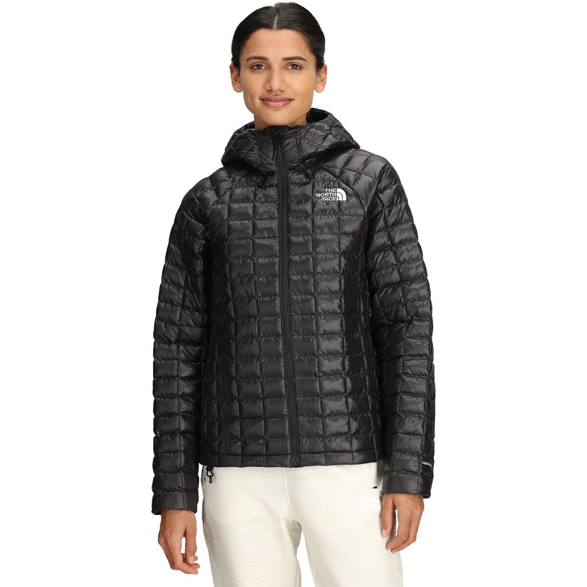 The North Face ThermoBall Hooded Jacket - Women's TNF Black, M